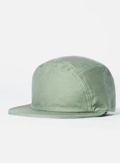 Clearance Cableami® Baker Back Soft Bill Cap In Olive Satin Cotton Men Accessories.