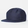 Best Cableami® Baker Back Soft Bill Cap In Navy Satin Cotton Men Accessories.