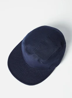 Best Cableami® Baker Back Soft Bill Cap In Navy Satin Cotton Men Accessories.
