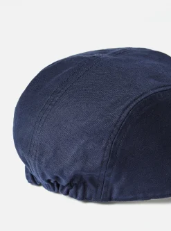 Best Cableami® Baker Back Soft Bill Cap In Navy Satin Cotton Men Accessories.