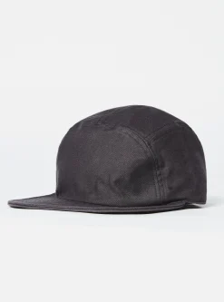 Cheap Cableami® Baker Soft Bill Cap In Black Satin Cotton Men Accessories.