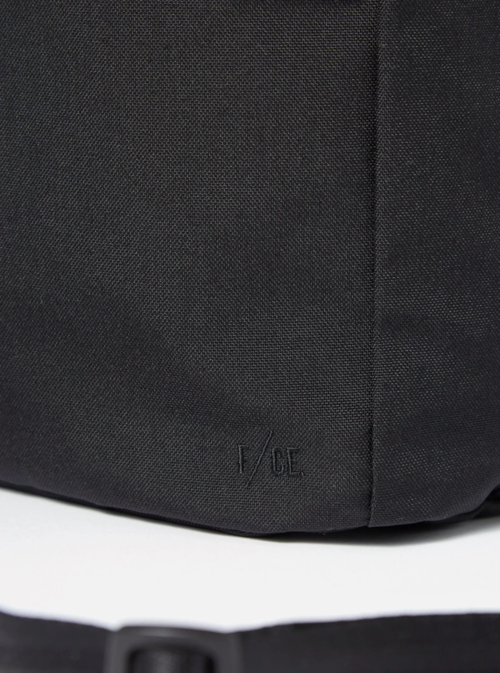 New F/Ce.® Drawstring Bag In Black Cordura Men Accessories.