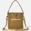 Discount F/Ce.® Drawstring Bag In Coyote Cordura Men Accessories.