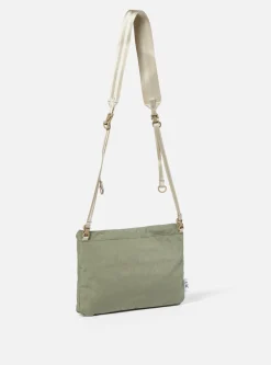Best Sale F/Ce.® Sacoche In Sage Green Cordura Men Accessories.