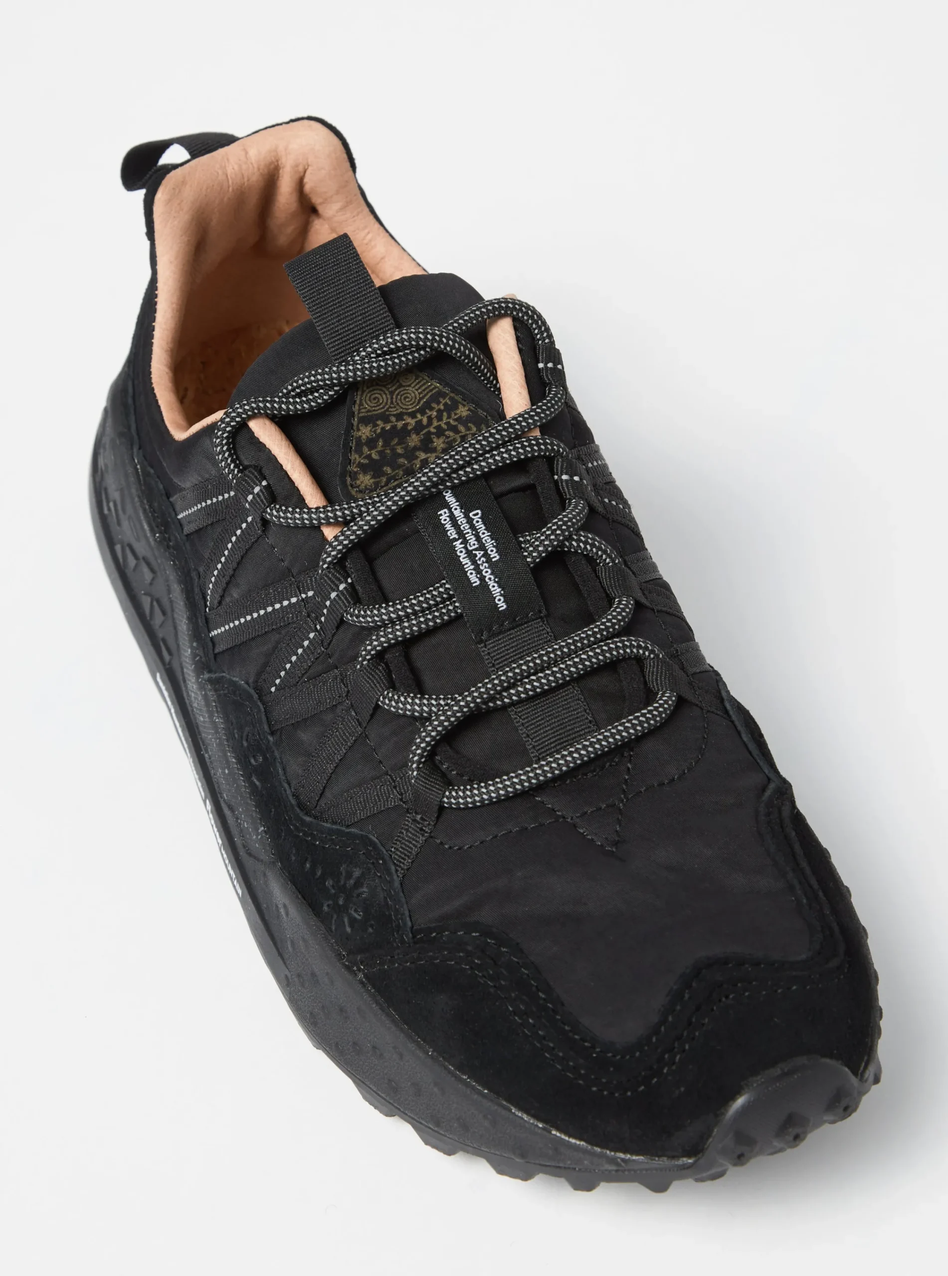 Flash Sale Flower Mountain Washi Uni In Black Suede/Nylon Men Footwear.