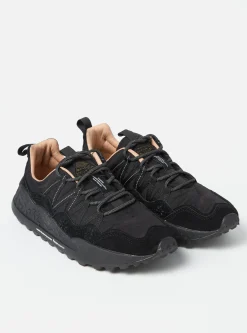 Flash Sale Flower Mountain Washi Uni In Black Suede/Nylon Men Footwear.