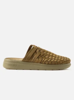 Sale Malibu Colony Classic In Olive Nylon Men Footwear.