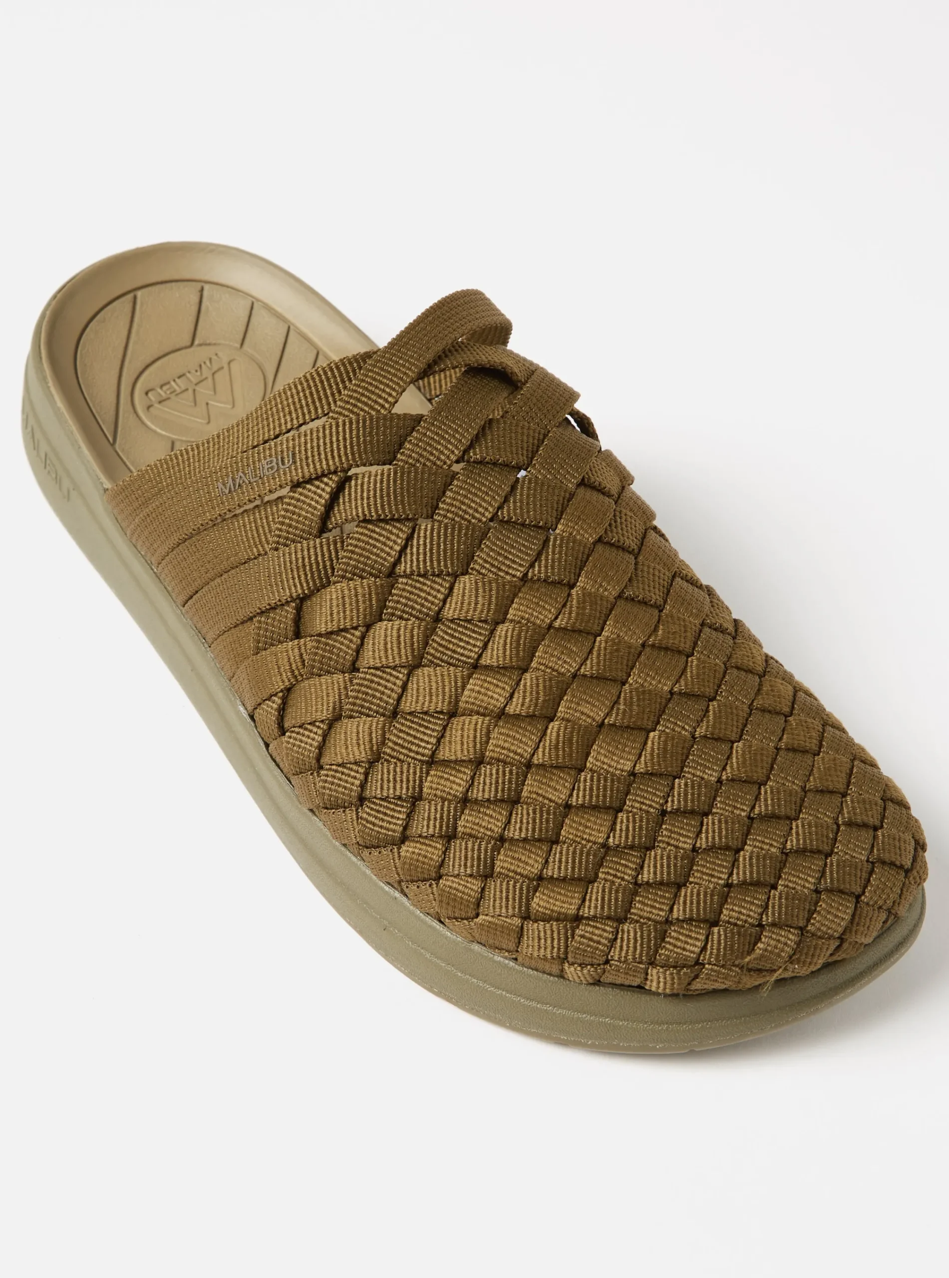 Sale Malibu Colony Classic In Olive Nylon Men Footwear.
