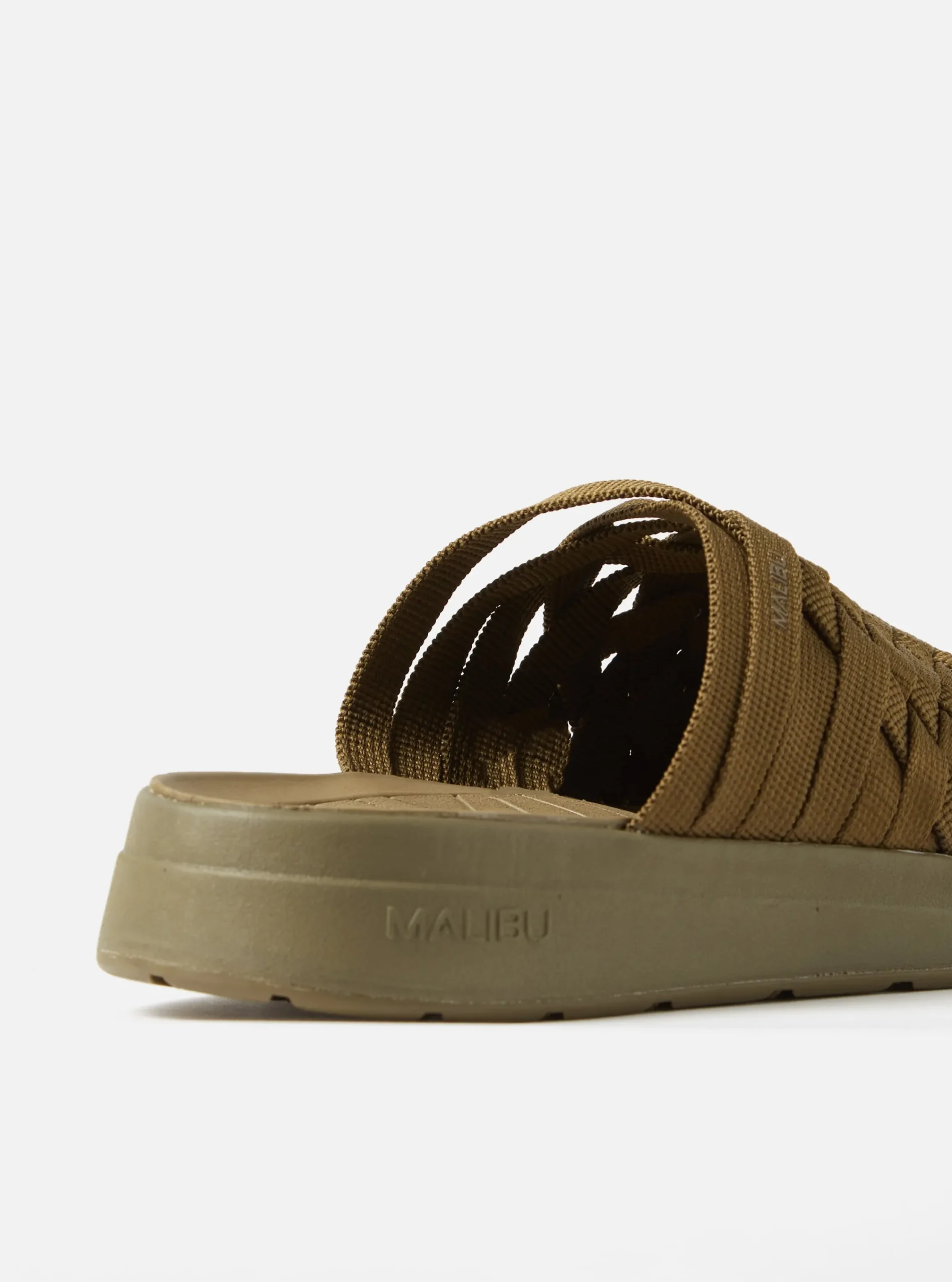 Sale Malibu Colony Classic In Olive Nylon Men Footwear.