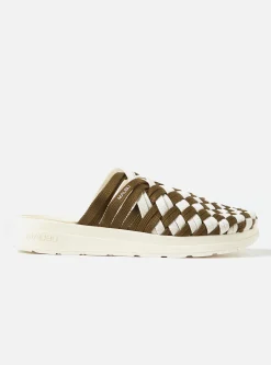 Cheap Malibu Colony Classic In Olive/White Nylon Men Footwear.
