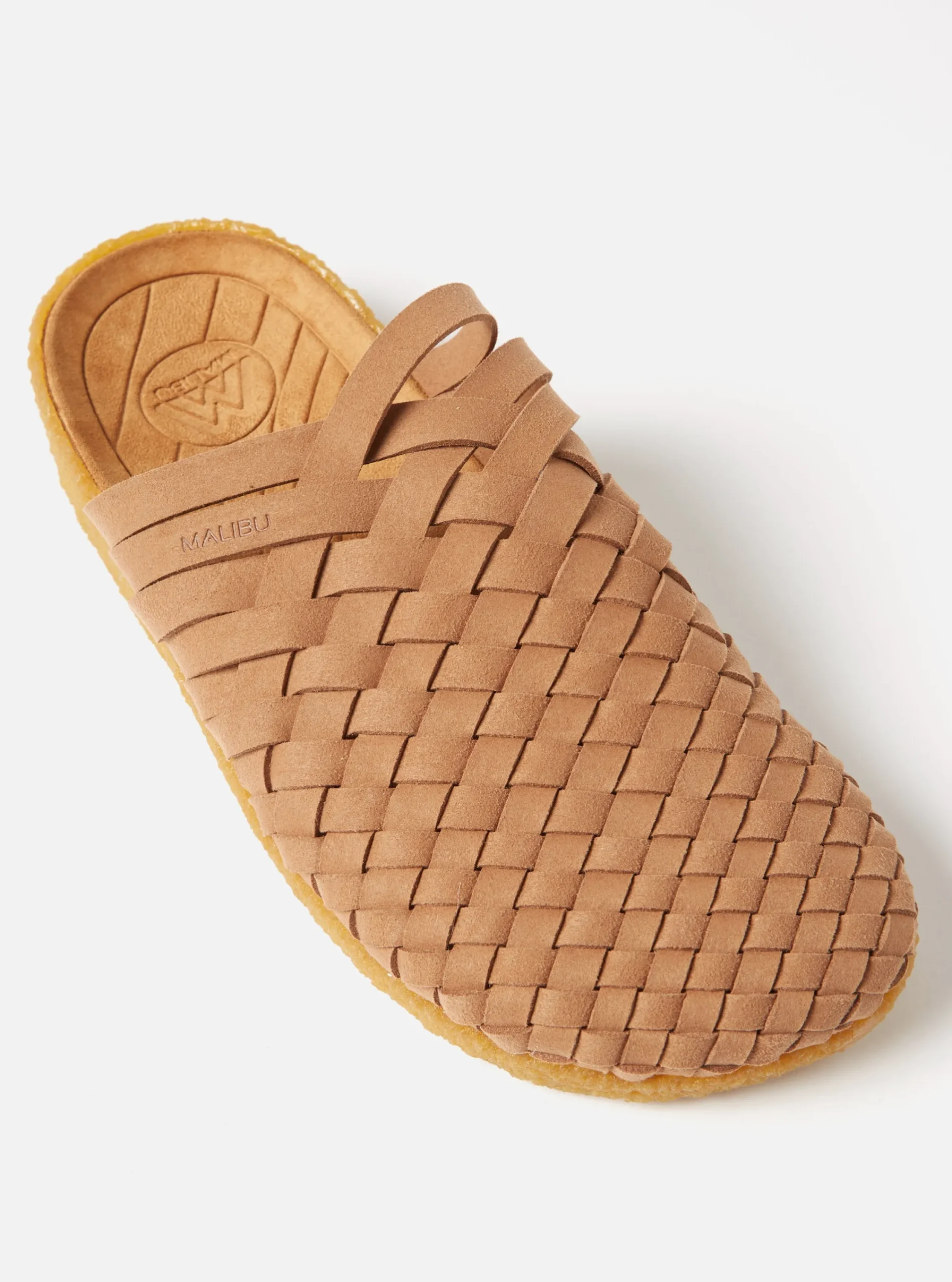 Cheap Malibu Colony Classic Sandal In Walnut/Tan Vegan Leather/Crepe Men Footwear.