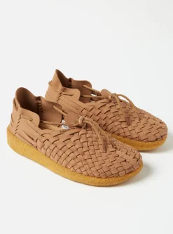 Cheap Malibu Latigo In Walnut/Tan Vegan Leather/Crepe Men Footwear.