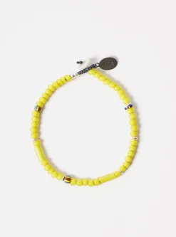 Discount Mikia Bracelet In Yellow & White Hearts Men Jewellery.