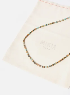 Cheap Mikia Heishi Bead Necklace In Turqoise/Bronzite Men Jewellery.