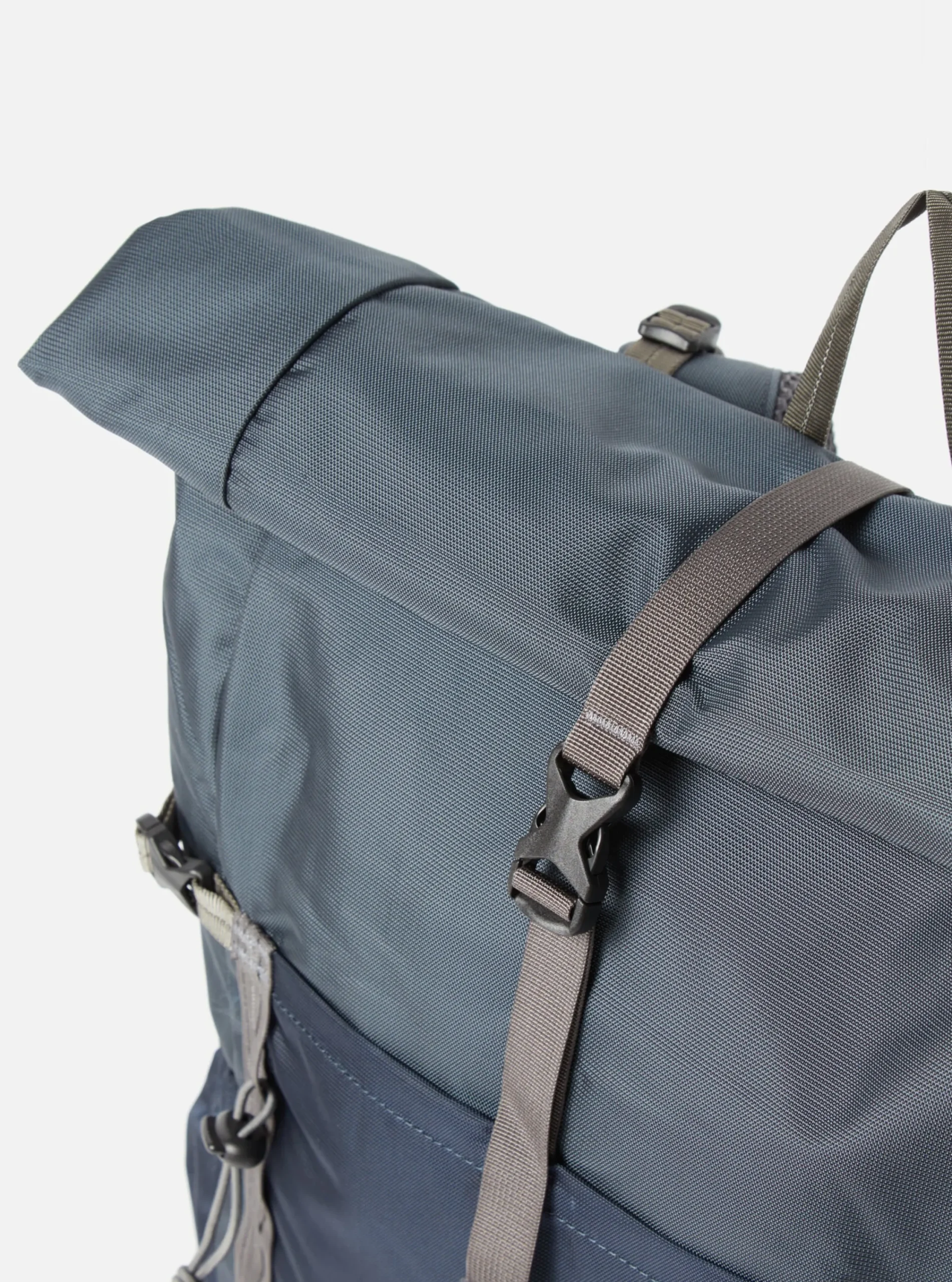 Shop Sandqvist Forest Hike Backpack In Multi Steel/Blue/Navy Recycled Nylon Men Accessories.
