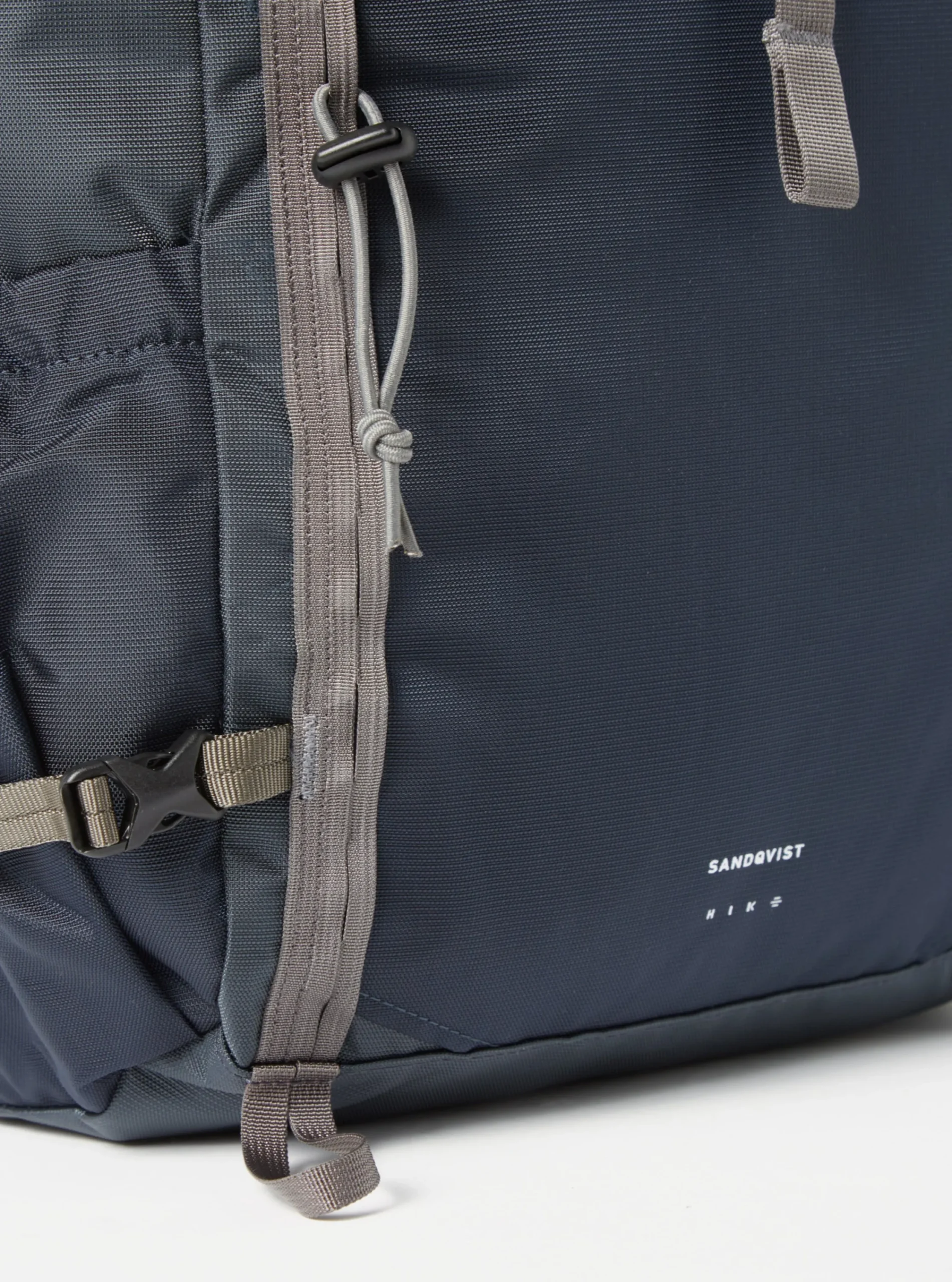 Shop Sandqvist Forest Hike Backpack In Multi Steel/Blue/Navy Recycled Nylon Men Accessories.