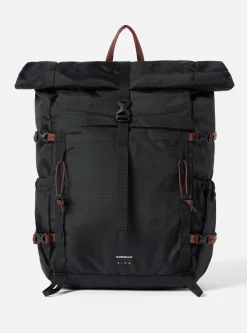 Best Sandqvist Forest Hike Backpack In Black Recycled Nylon Men Accessories.