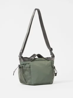 Hot Sandqvist 'Stevie' Crossbody Bag In Multi Lichen Green Recycled Nylon Men Accessories.