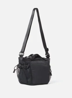 Hot Sandqvist 'Stevie' Crossbody Bag In Black Recycled Nylon Men Accessories.