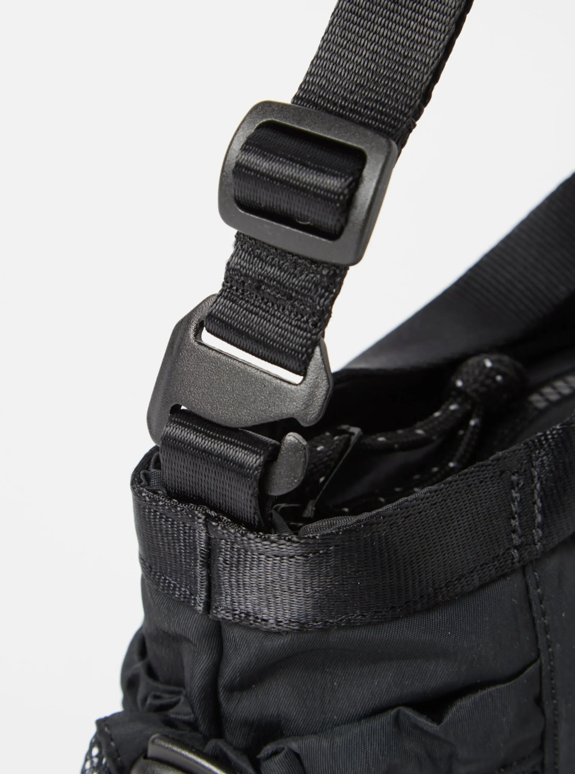 Hot Sandqvist 'Stevie' Crossbody Bag In Black Recycled Nylon Men Accessories.
