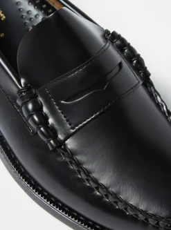 Outlet Sebago 'Dan' Penny Loafer In Black Leather Men Footwear.