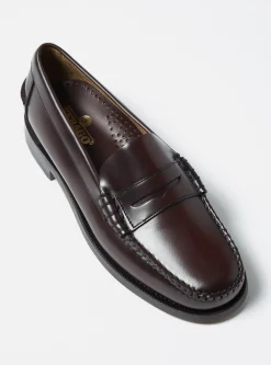 Cheap Sebago 'Dan' Penny Loafer In Burgundy Leather Men Footwear.