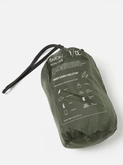 Flash Sale Taion By F/Ce. Packable Down Vest In Olive Nylon Ripstop/Duck Down Men Waistcoats & Gilets.