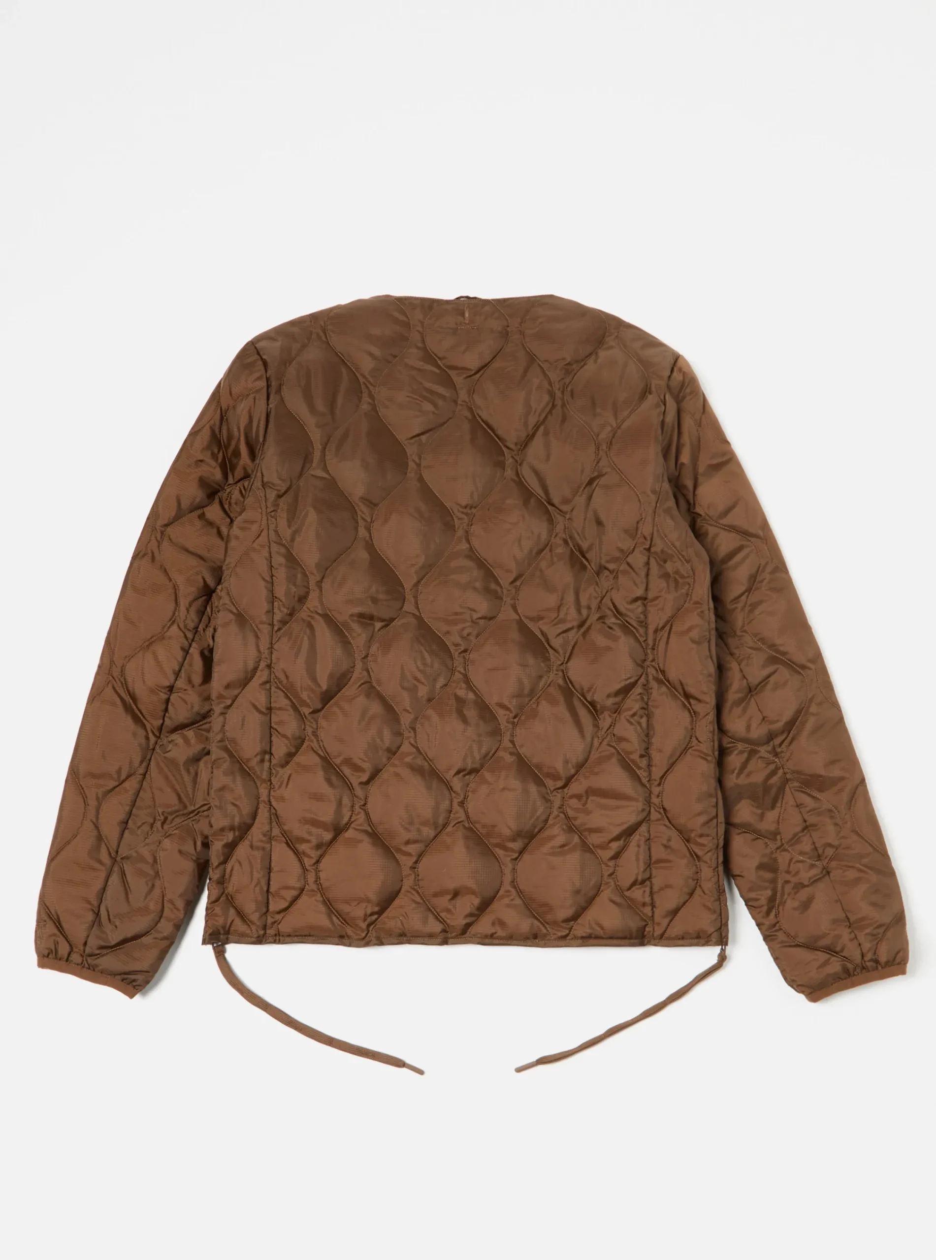 Best Sale Taion By F/Ce. Packable Inner Down Jacket In Brown Nylon Ripstop/Duck Down Men Coats & Outerwear.