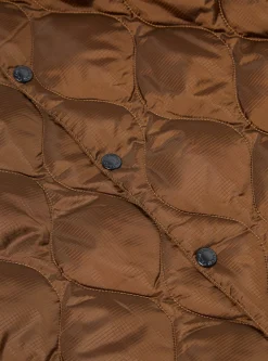 Best Sale Taion By F/Ce. Packable Inner Down Jacket In Brown Nylon Ripstop/Duck Down Men Coats & Outerwear.