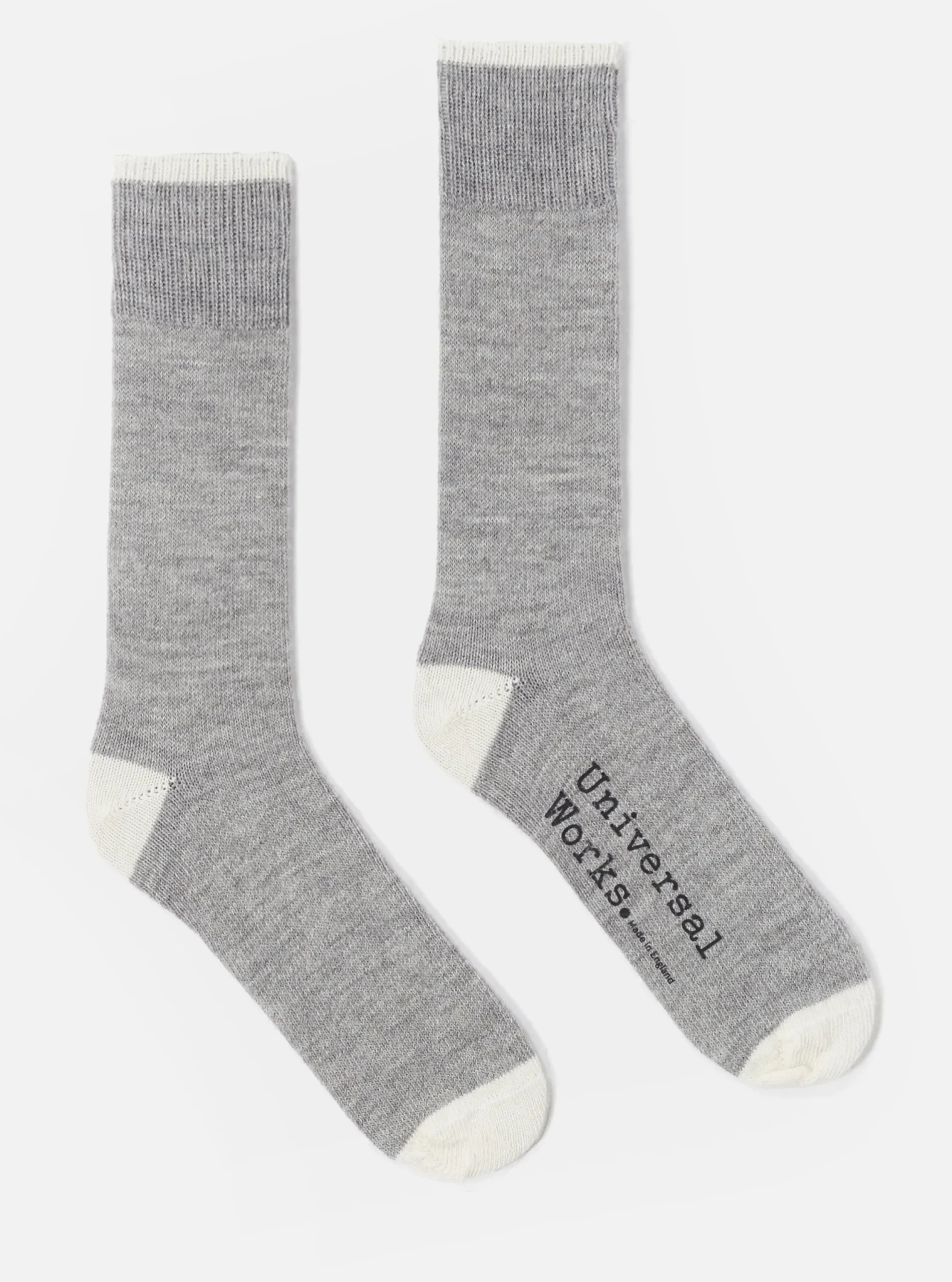 Cheap Alpaca Sock In Grey Marl Alpaca Wool Men Underwear & Socks.
