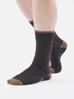 Best Sale Alpaca Sock In Charcoal Alpaca Wool Men Underwear & Socks.