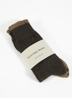 Best Sale Alpaca Sock In Charcoal Alpaca Wool Men Underwear & Socks.