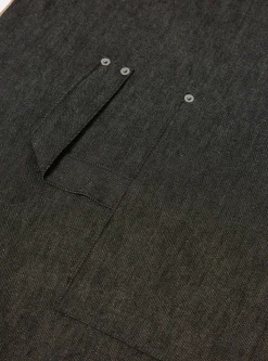 Hot Apron In Black Selvedge Denim Men Accessories.