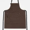 Outlet Apron In Brown Byron Twill Men Accessories.