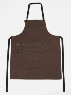 Outlet Apron In Brown Byron Twill Men Accessories.