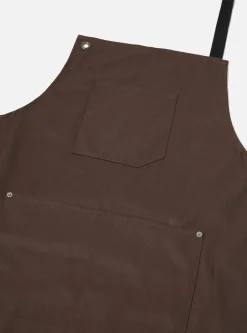 Outlet Apron In Brown Byron Twill Men Accessories.