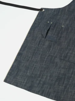 Fashion Apron In Slub Indigo Selvedge Denim Men Accessories.