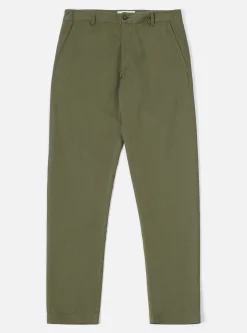 Clearance Aston Pant In Light Olive Twill Men Suiting.
