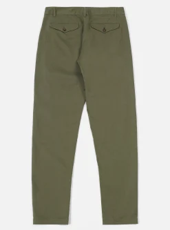 Clearance Aston Pant In Light Olive Twill Men Suiting.