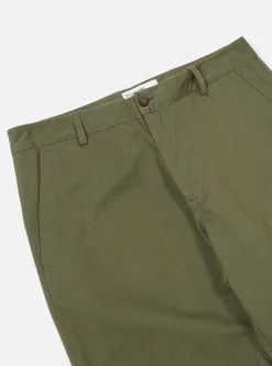 Clearance Aston Pant In Light Olive Twill Men Suiting.