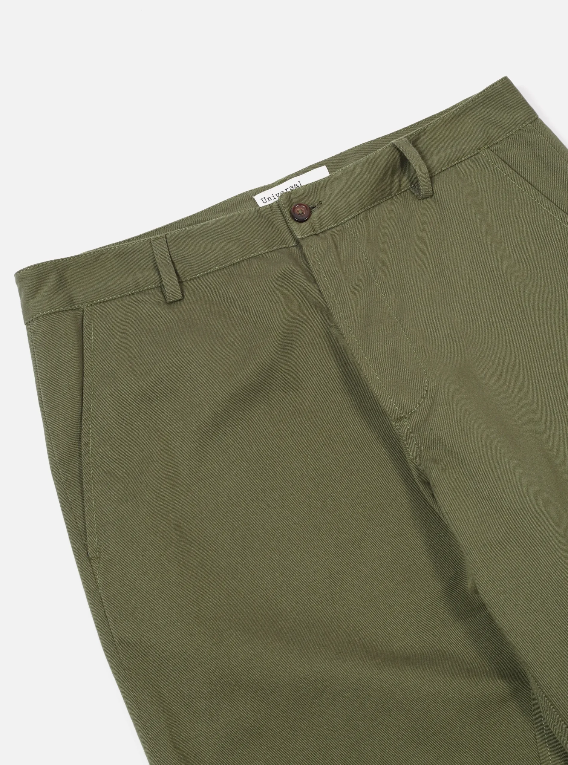 Clearance Aston Pant In Light Olive Twill Men Suiting.