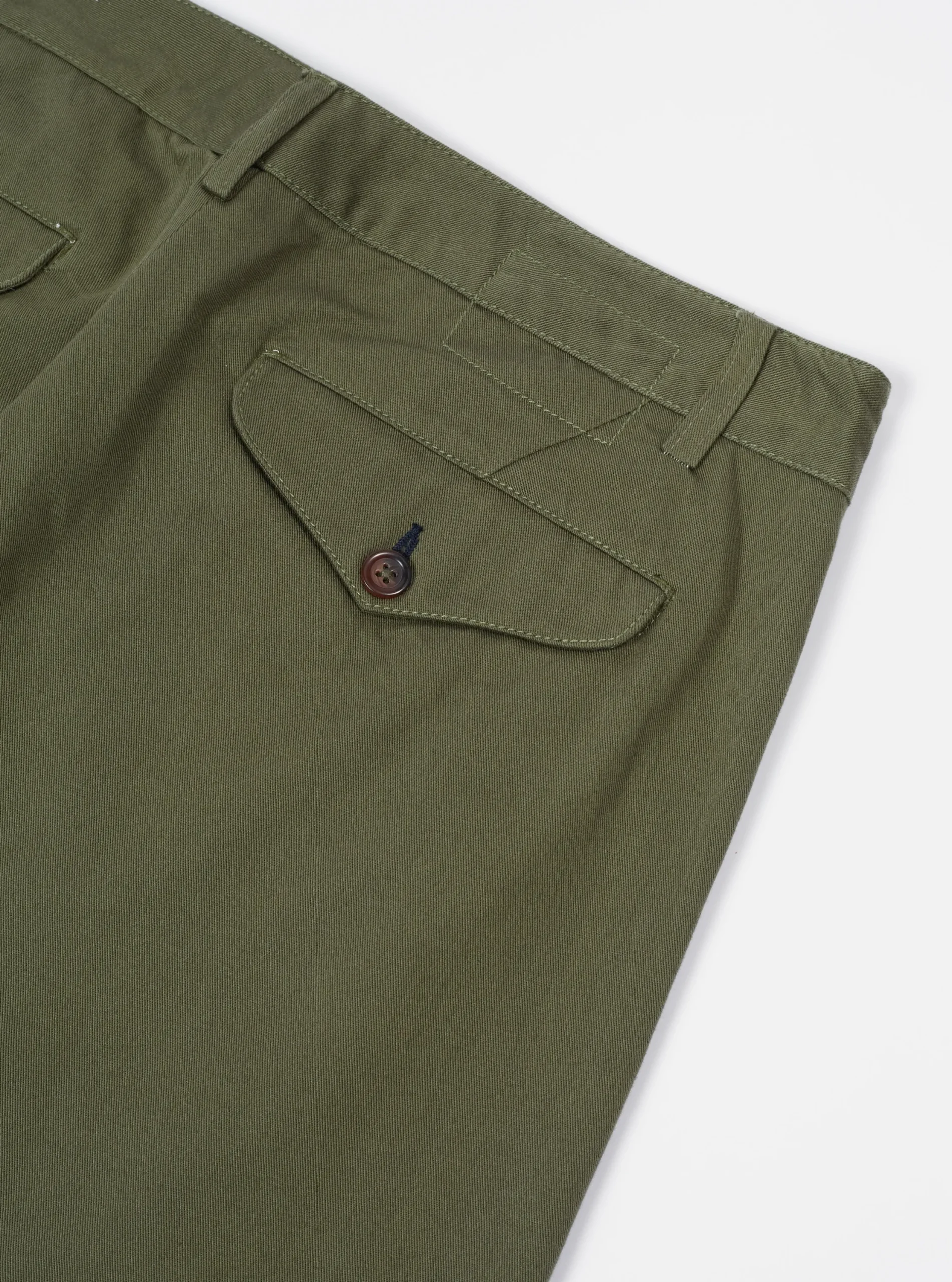 Clearance Aston Pant In Light Olive Twill Men Suiting.