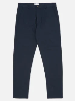 Fashion Aston Pant In Navy Twill Men Suiting.