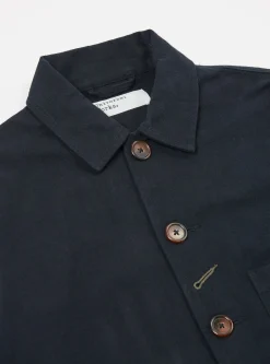 Hot Bakers Chore Jacket In Black Nebraska Cotton Men Jackets.