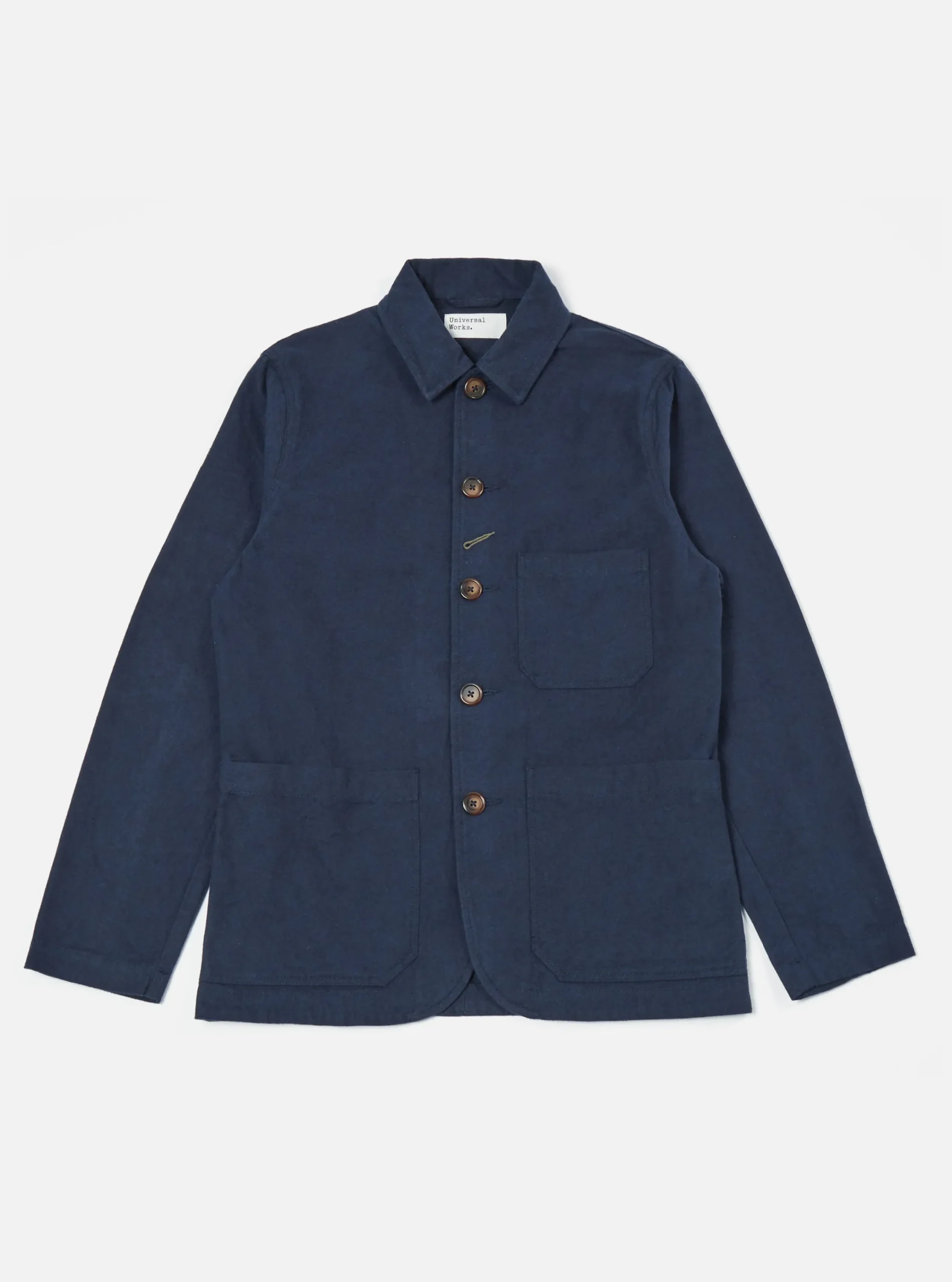 Flash Sale Bakers Chore Jacket In Navy Nebraska Cotton Men Jackets.