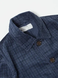 Best Sale Bakers Chore Jacket In Navy Houndstooth Cord Men Jackets.