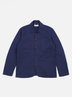 Fashion Bakers Jacket In Work Blue Byron Twill Men Jackets.