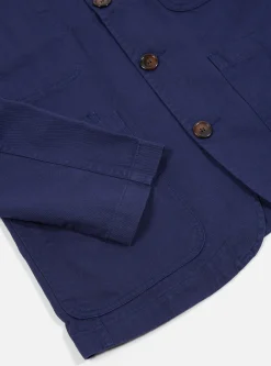 Fashion Bakers Jacket In Work Blue Byron Twill Men Jackets.