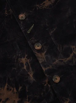 Clearance Bakers Jacket In Navy Hand-Dyed Japanese Cord Men Jackets.