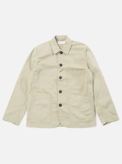 Shop Bakers Jacket In Stone Twill Men Jackets.